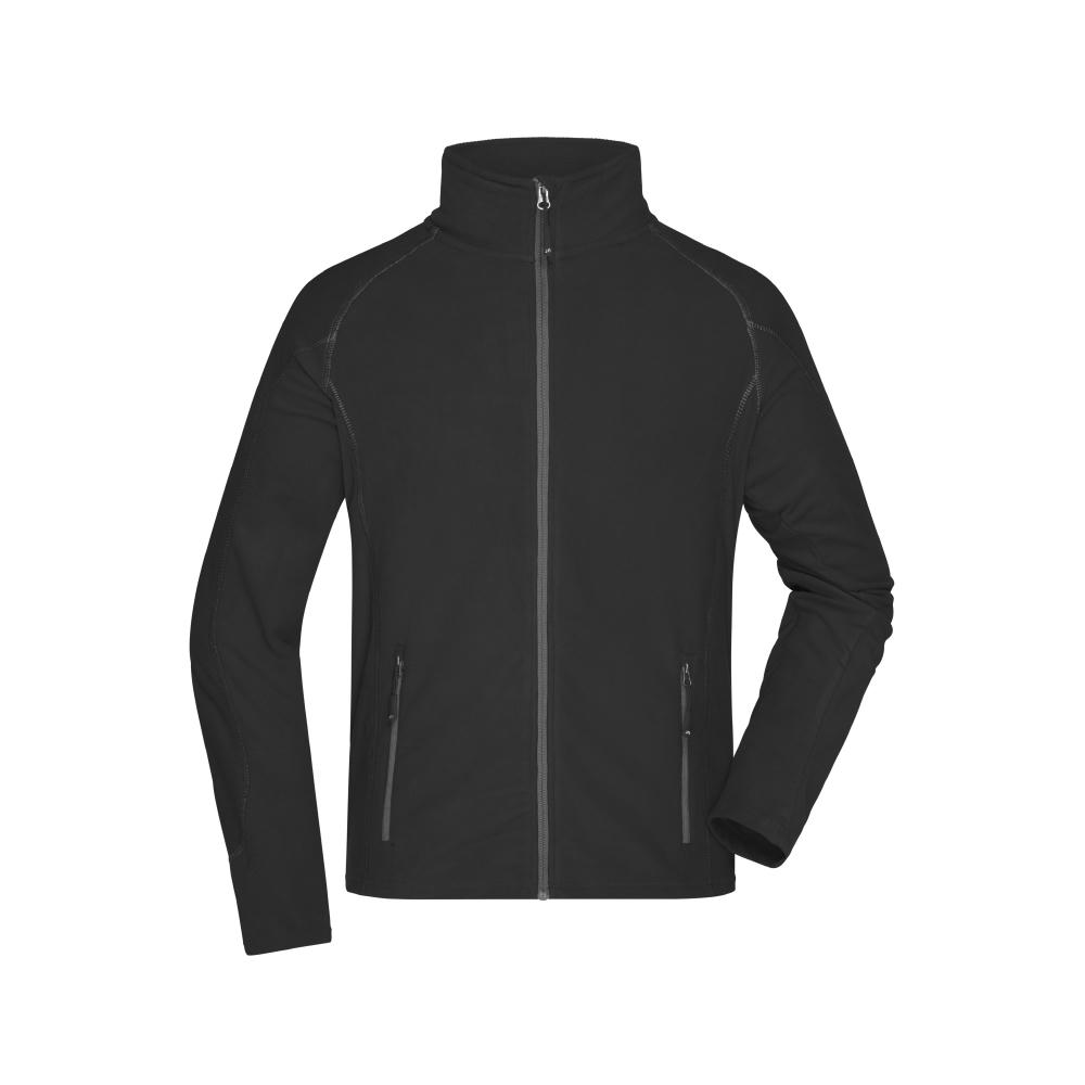 Men's Structure Fleece Jacket-Leichte Outdoor-Fleecejacke