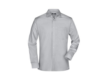 Men's Business Shirt Long-Sleeved-Bügelleichtes, modisches Herrenhemd