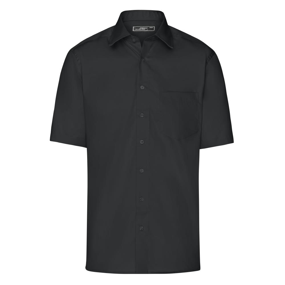 Men's Business Shirt Short-Sleeved-Bügelleichtes, modisches Herrenhemd