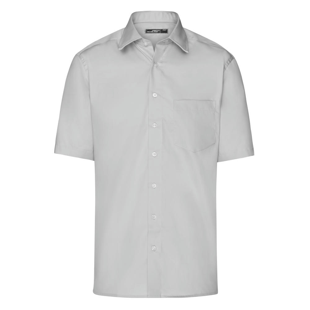 Men's Business Shirt Short-Sleeved-Bügelleichtes, modisches Herrenhemd