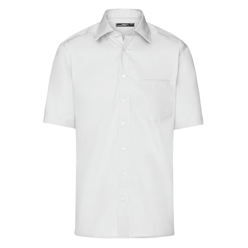 Men's Business Shirt Short-Sleeved-Bügelleichtes, modisches Herrenhemd