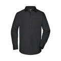 Men's Business Shirt Long-Sleeved-Klassisches Shirt aus strapazierfähigem Mischgewebe