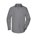 Men's Business Shirt Long-Sleeved - Klassisches Shirt aus strapazierfähigem Mischgewebe