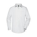 Men's Business Shirt Long-Sleeved - Klassisches Shirt aus strapazierfähigem Mischgewebe
