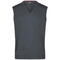 Men's V-Neck Pullunder - Klassischer Baumwoll-Pullunder