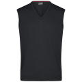Men's V-Neck Pullunder - Klassischer Baumwoll-Pullunder