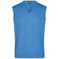 Men's V-Neck Pullunder - Klassischer Baumwoll-Pullunder