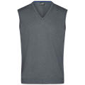 Men's V-Neck Pullunder - Klassischer Baumwoll-Pullunder