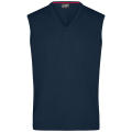 Men's V-Neck Pullunder - Klassischer Baumwoll-Pullunder
