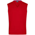 Men's V-Neck Pullunder - Klassischer Baumwoll-Pullunder
