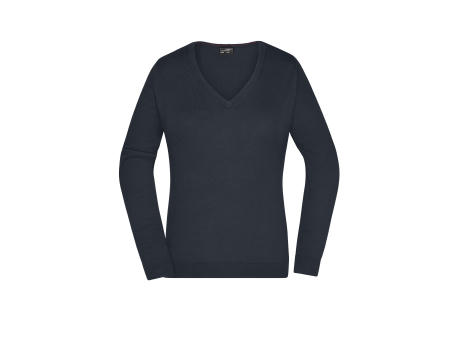 Ladies' V-Neck Pullover - Klassischer Baumwoll-Pullover