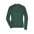Ladies' V-Neck Cardigan - Klassische Baumwoll-Strickjacke