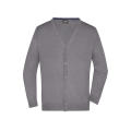 Men's V-Neck Cardigan - Klassische Baumwoll-Strickjacke