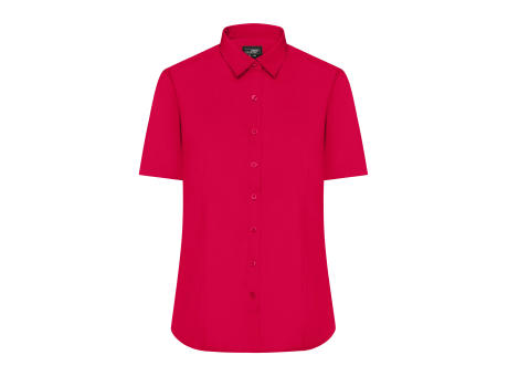 Ladies' Shirt Shortsleeve Poplin-Klassisches Shirt aus pflegeleichtem Mischgewebe