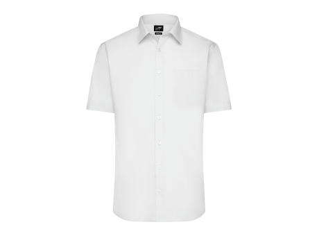 Men's Shirt Shortsleeve Poplin-Klassisches Shirt aus pflegeleichtem Mischgewebe