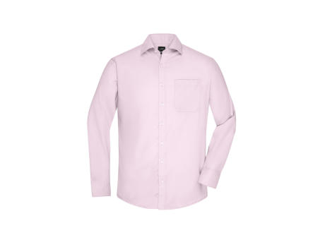 Men's Shirt Longsleeve Micro-Twill-Klassisches Shirt in pflegeleichter Baumwollqualität