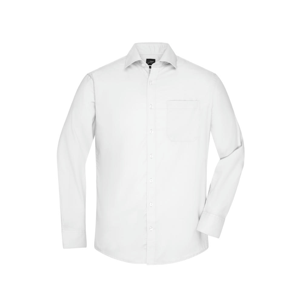 Men's Shirt Longsleeve Micro-Twill - Klassisches Shirt in pflegeleichter Baumwollqualität