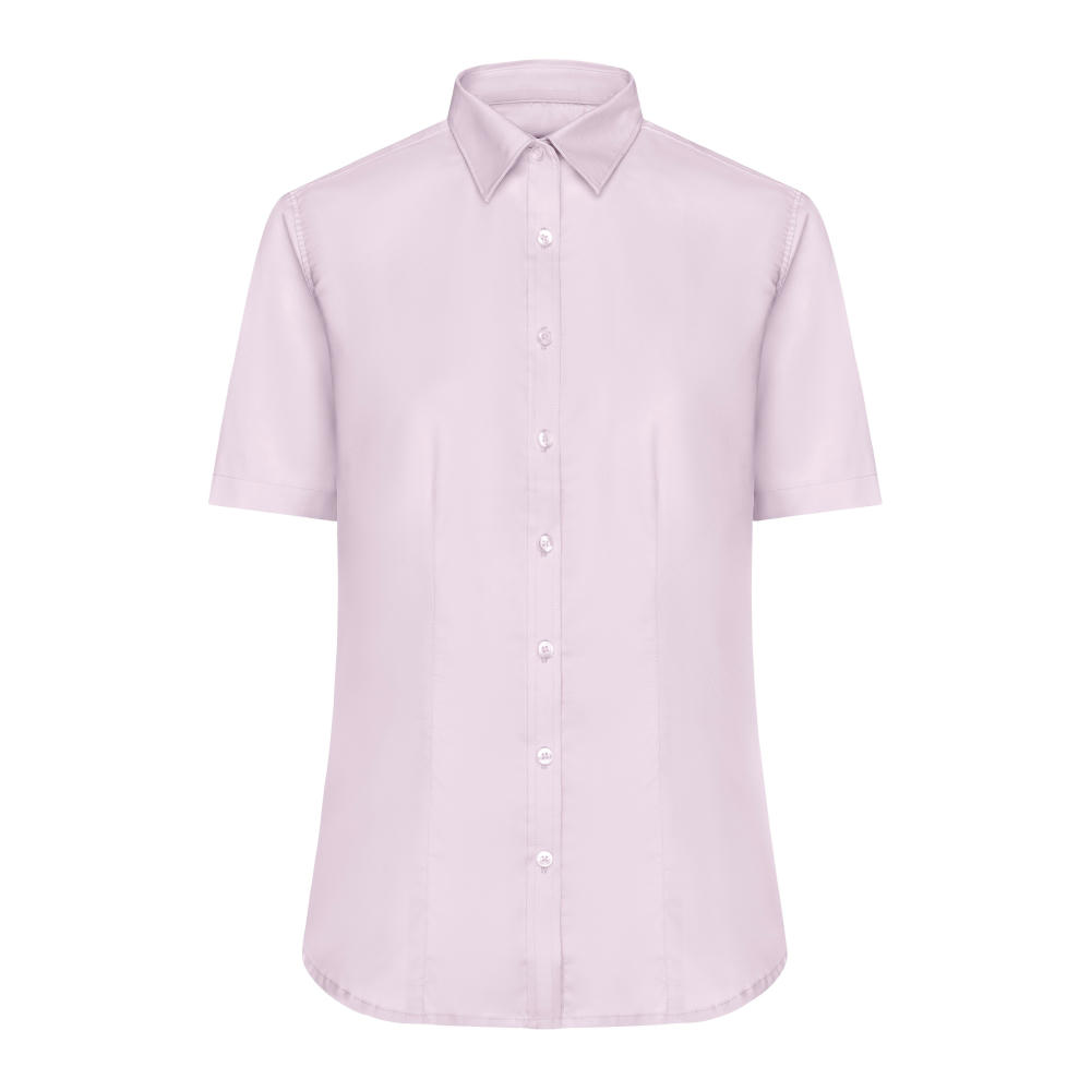 Ladies' Shirt Shortsleeve Micro-Twill - Klassisches Shirt in pflegeleichter Baumwollqualität