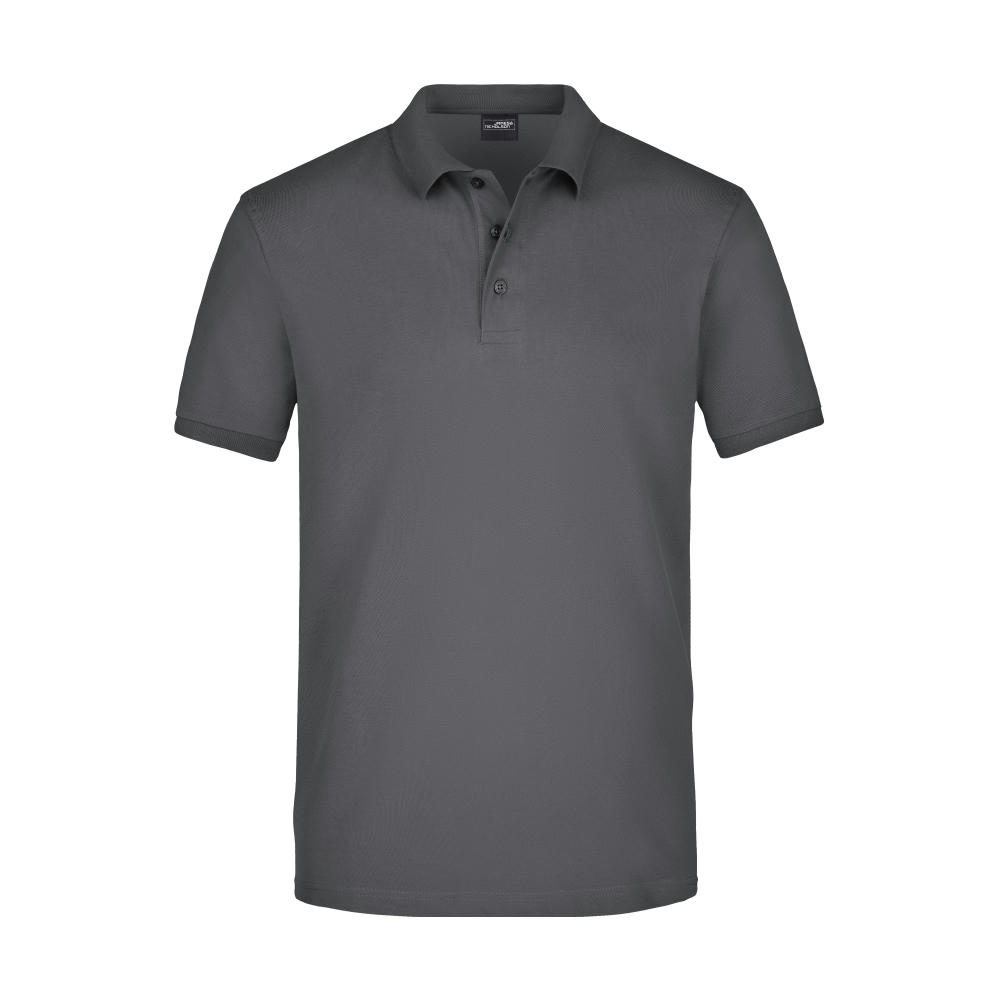 Men's Elastic Polo Piqué-Klassisches Polo in elastischer Piqué-Qualität