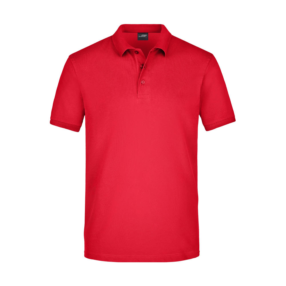 Men's Elastic Polo Piqué - Klassisches Polo in elastischer Piqué-Qualität