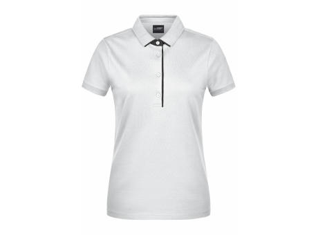 Ladies' Polo Single Stripe-Klassisches Polo mit Kontrastelementen