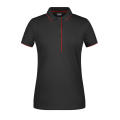 Ladies' Polo Stripe - Klassisches Polo mit Kontraststreifen