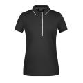 Ladies' Polo Stripe - Klassisches Polo mit Kontraststreifen