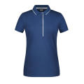 Ladies' Polo Stripe - Klassisches Polo mit Kontraststreifen