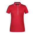 Ladies' Polo Stripe - Klassisches Polo mit Kontraststreifen