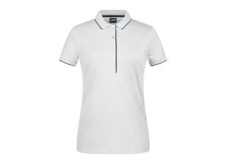 Ladies' Polo Stripe-Klassisches Polo mit Kontraststreifen