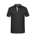 Men's Polo Stripe - Klassisches Polo mit Kontraststreifen