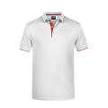 Men's Polo Stripe - Klassisches Polo mit Kontraststreifen