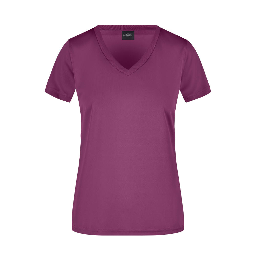 Ladies' Active-V - Funktions T-Shirt für Freizeit und Sport