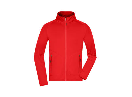 Men's Stretchfleece Jacket-Bi-elastische, körperbetonte Jacke im sportlichen Look