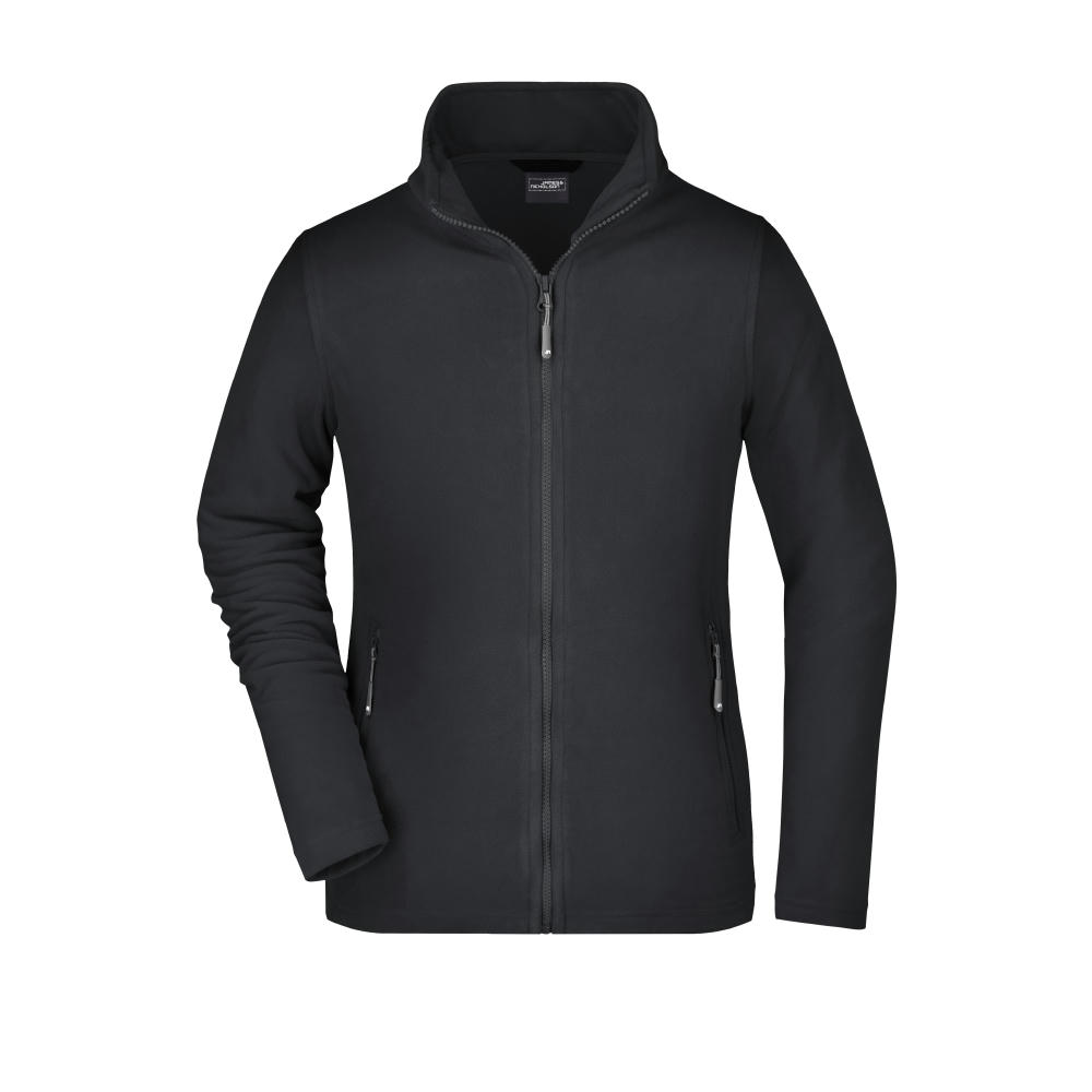 Ladies' Basic Fleece Jacket - Klassische Fleecejacke mit Stehkragen