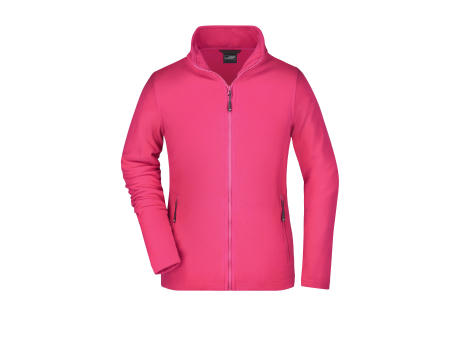 Ladies' Basic Fleece Jacket-Klassische Fleecejacke mit Stehkragen