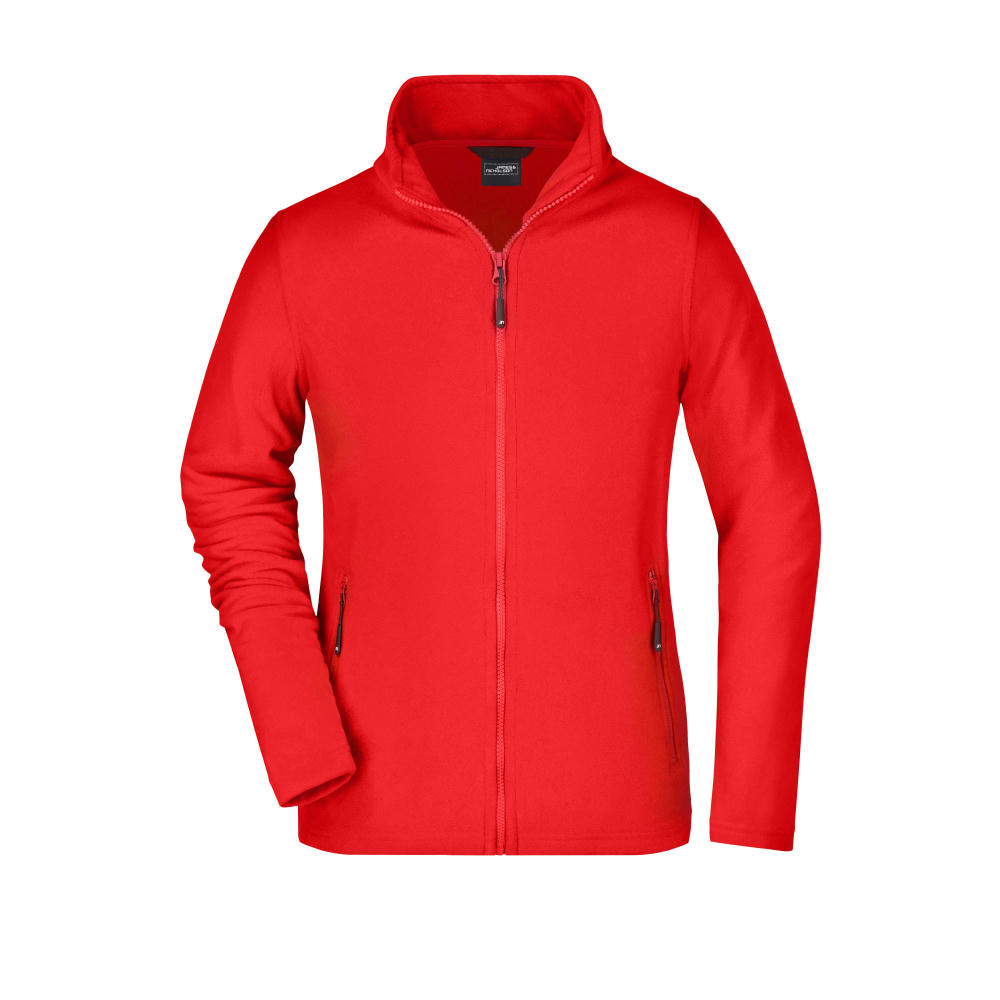 Ladies' Basic Fleece Jacket - Klassische Fleecejacke mit Stehkragen