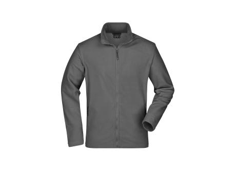 Men's Basic Fleece Jacket-Klassische Fleecejacke mit Stehkragen