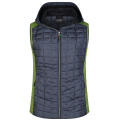 Ladies' Knitted Hybrid Vest - Weste im stylischen Materialmix