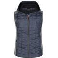 Ladies' Knitted Hybrid Vest - Weste im stylischen Materialmix