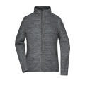 Ladies' Fleece Jacket - Fleecejacke in modischer Melange-Optik