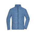 Men's Fleece Jacket - Fleecejacke in modischer Melange-Optik