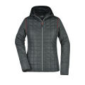 Ladies' Knitted Hybrid Jacket - Strickfleecejacke im stylischen Materialmix