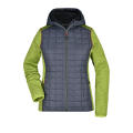 Ladies' Knitted Hybrid Jacket - Strickfleecejacke im stylischen Materialmix
