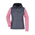 Ladies' Knitted Hybrid Jacket - Strickfleecejacke im stylischen Materialmix