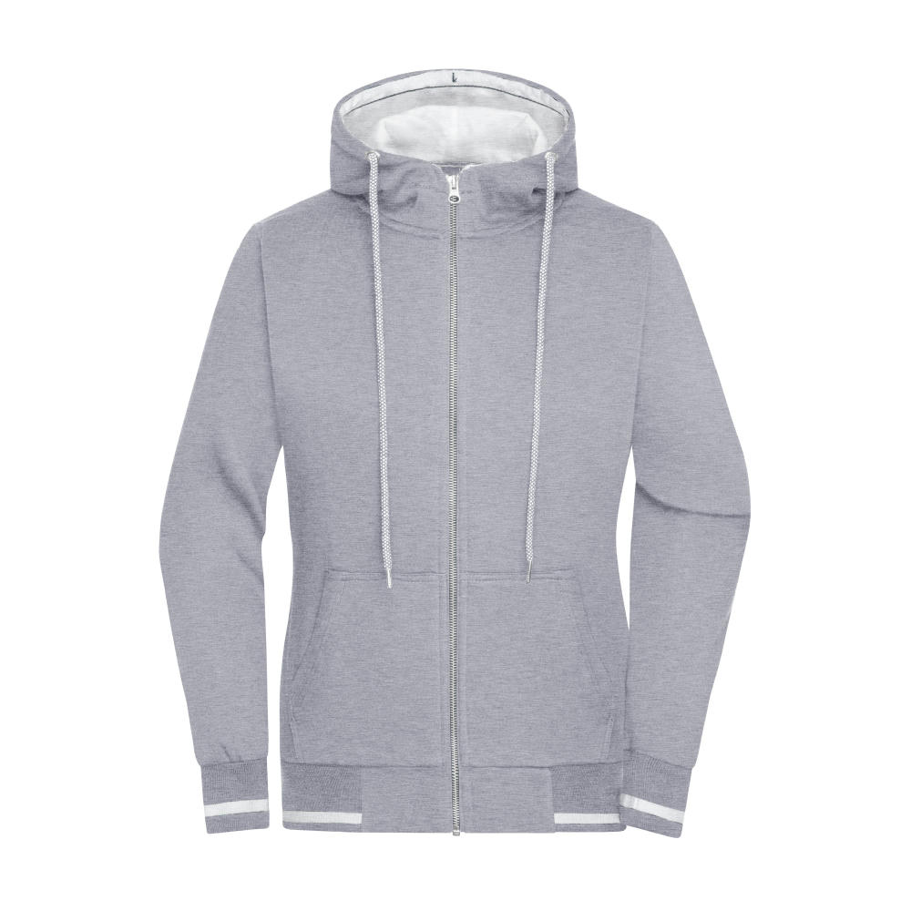 Ladies' Club Sweat Jacket - Sweatjacke mit Reißverschluss und Kapuze