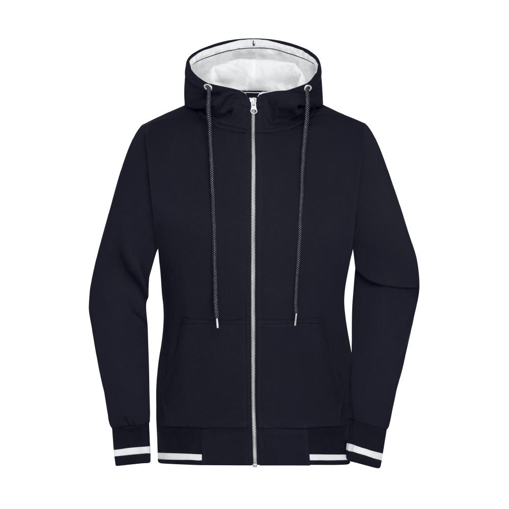 Ladies' Club Sweat Jacket - Sweatjacke mit Reißverschluss und Kapuze