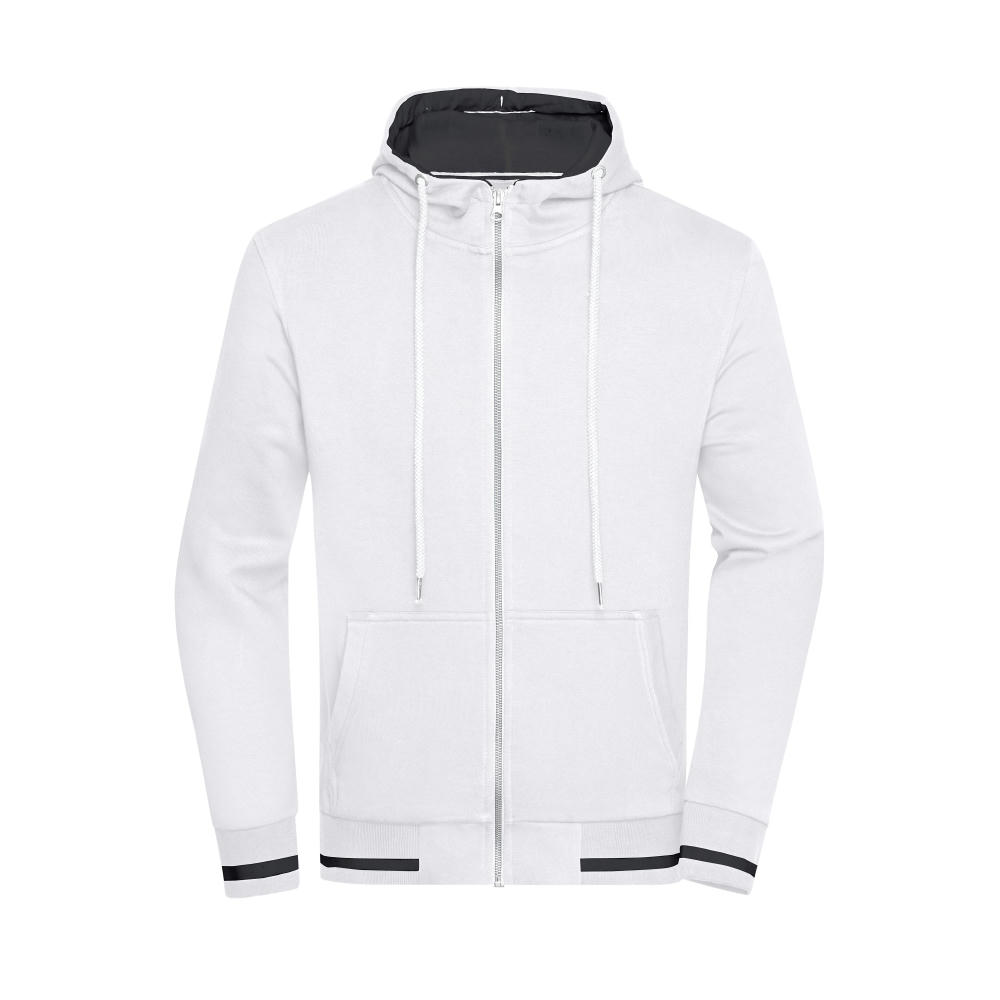 Men's Club Sweat Jacket-Sweatjacke mit Reißverschluss und Kapuze