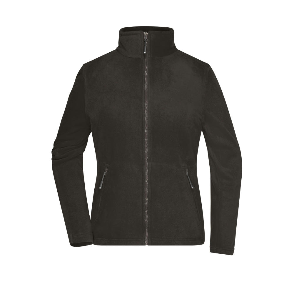 Ladies' Fleece Jacket-Fleecejacke mit Stehkragen im klassischen Design