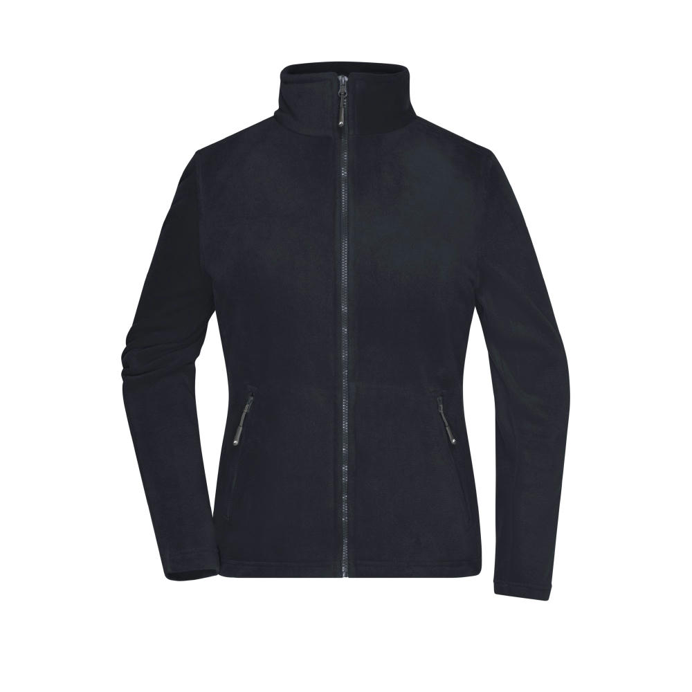 Ladies' Fleece Jacket-Fleecejacke mit Stehkragen im klassischen Design